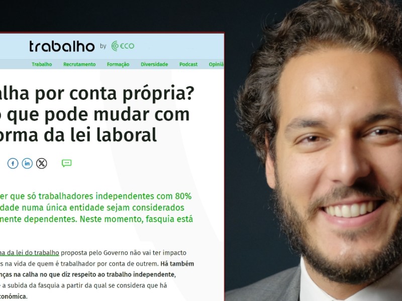 João Ascenso defende no ECO estatuto próprio para profissionais&nbsp;liberais